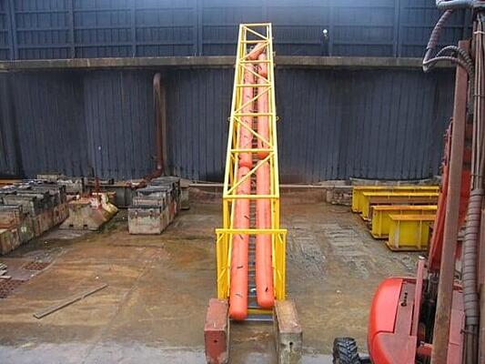 Auslegegewichte Gangway